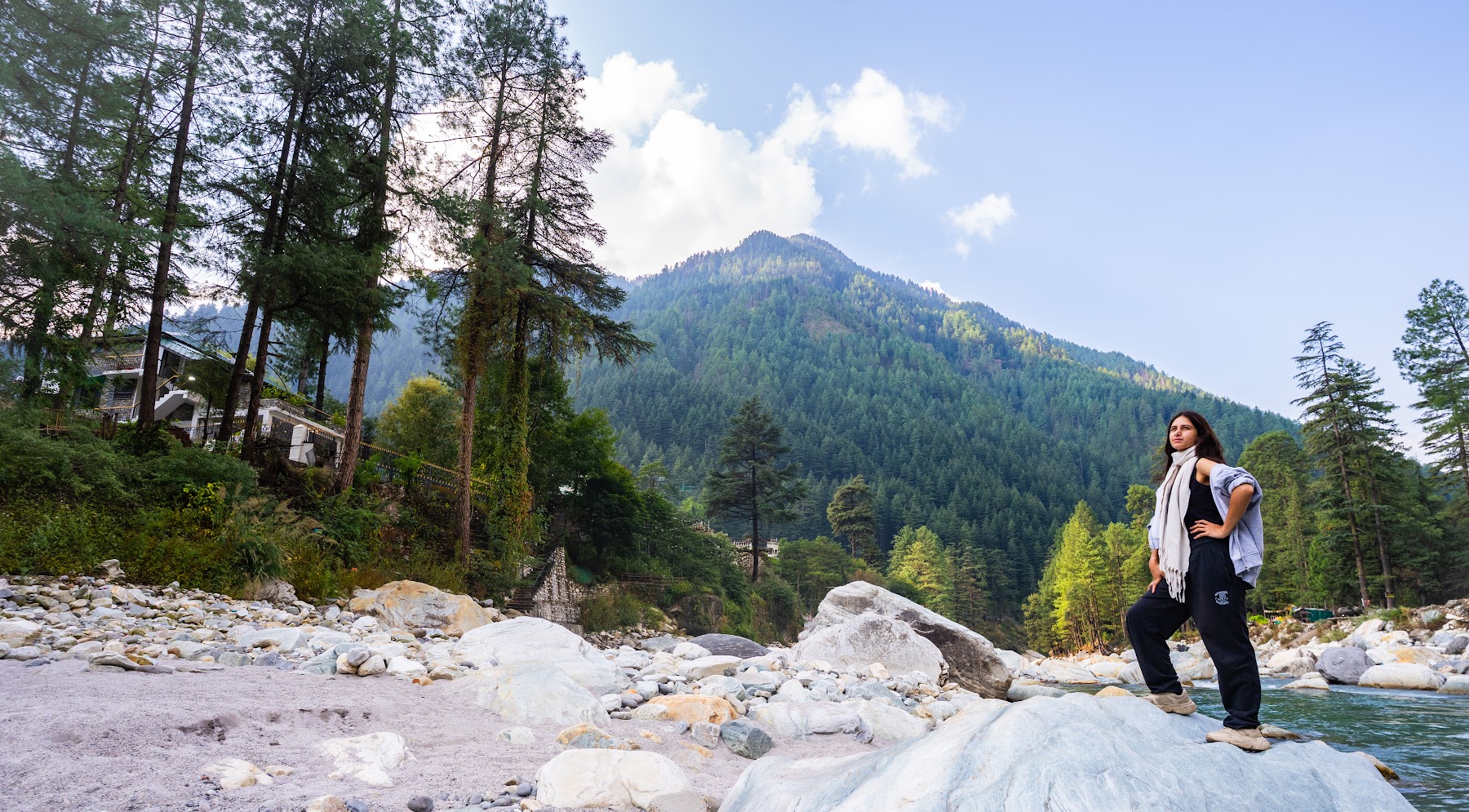 Afternoon by the Parvati River near Kasol